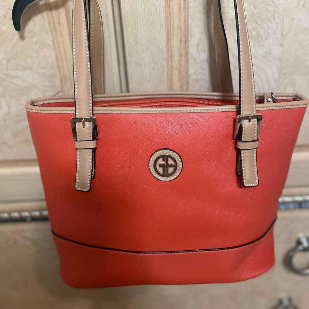 Giani Bernini purse - Spicy Orange Handbag